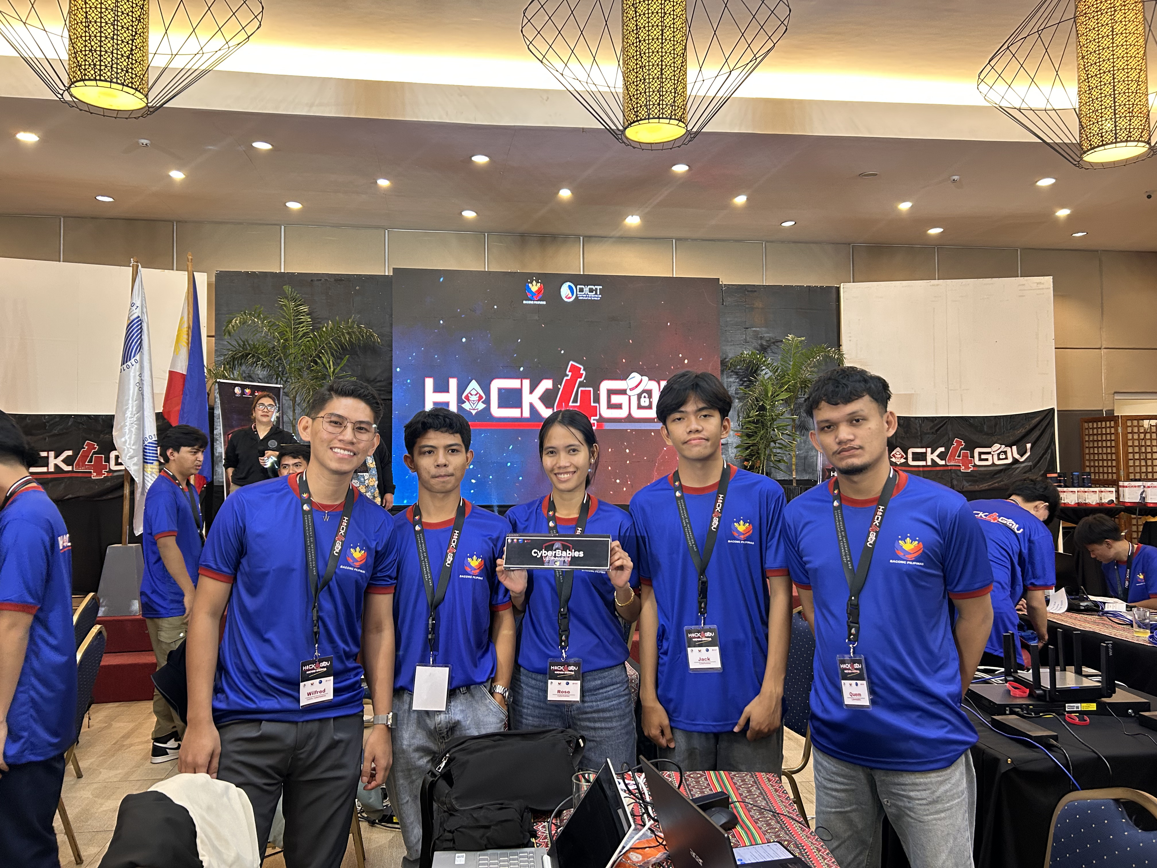 Team CyberBabies of USTP Alubijid secures 2nd place in DICT Hack4Gov 2025 capture-the-flag challenge